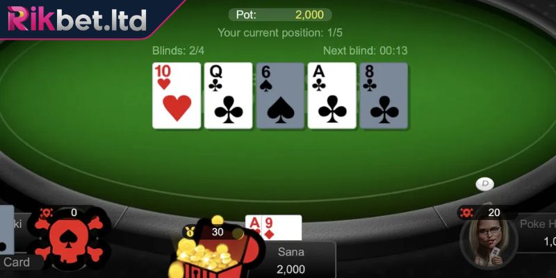 Poker RIKBET – Nhập Môn Game Bài Online Săn Thưởng Hấp Dẫn 2 Luật chơi chung của trò Poker tại RIKBET